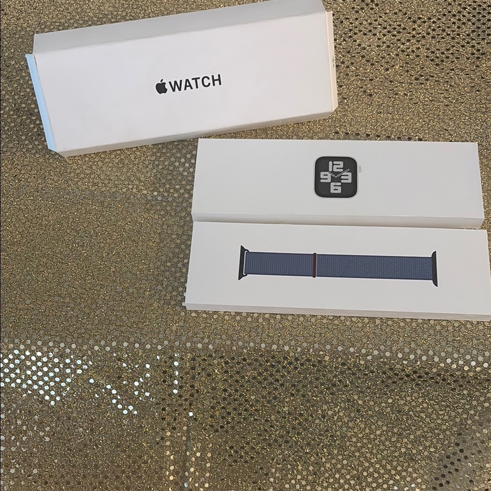 Apple Blue Smartwatch Wearable
